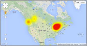 rogers outage heatmap oct 9 2013